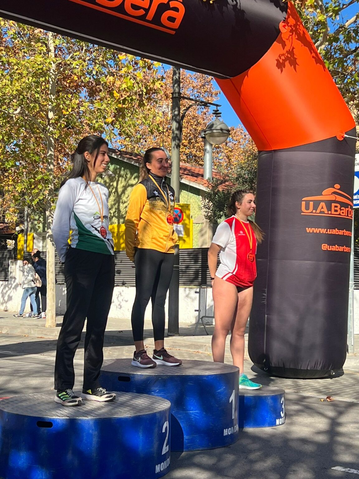 Noa Rodriguez (CAI Petromiralles), guanyadora Sub-23 al Gran Premi de Marxa de Barberà