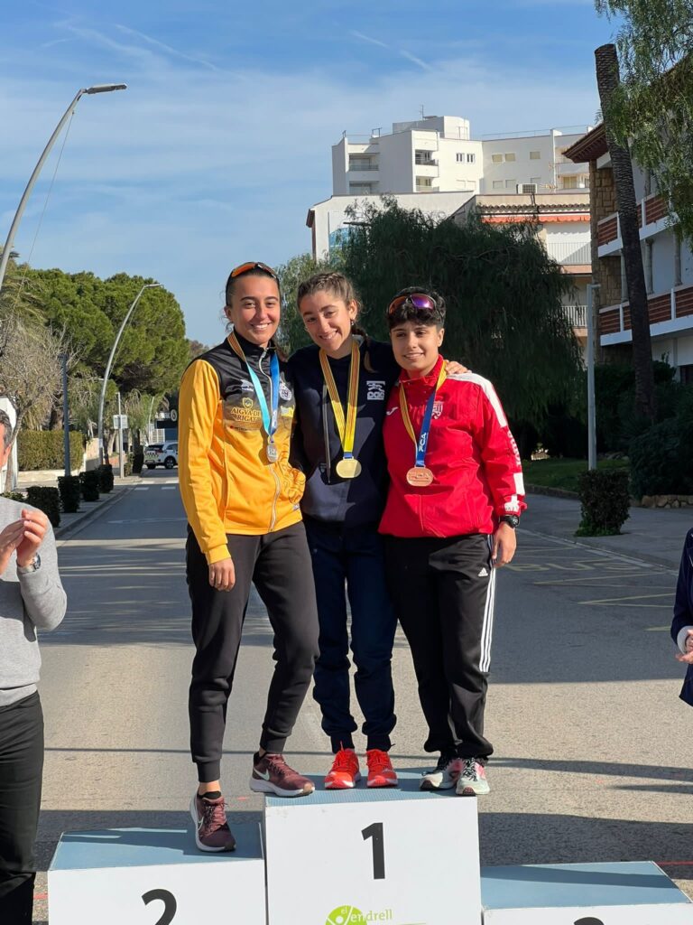 Noa Rodriguez (CAI Petromiralles), argent Sub-23 al Campionat de Catalunya de Marxa