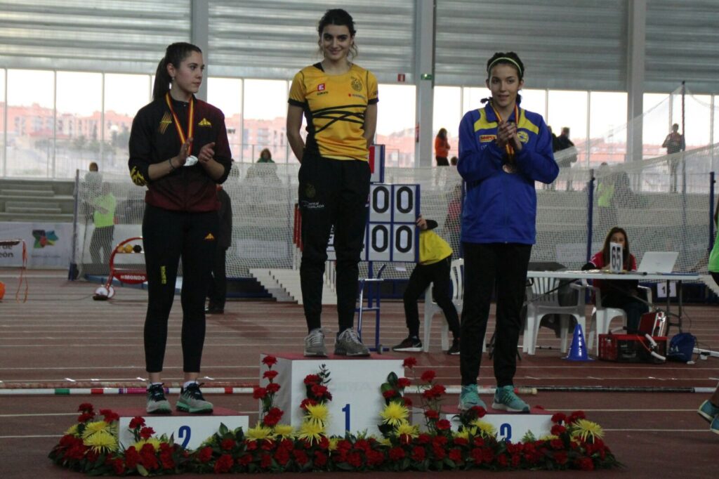Nora Taher (CAI Petromiralles), campiona d’Espanya promesa en triple salt