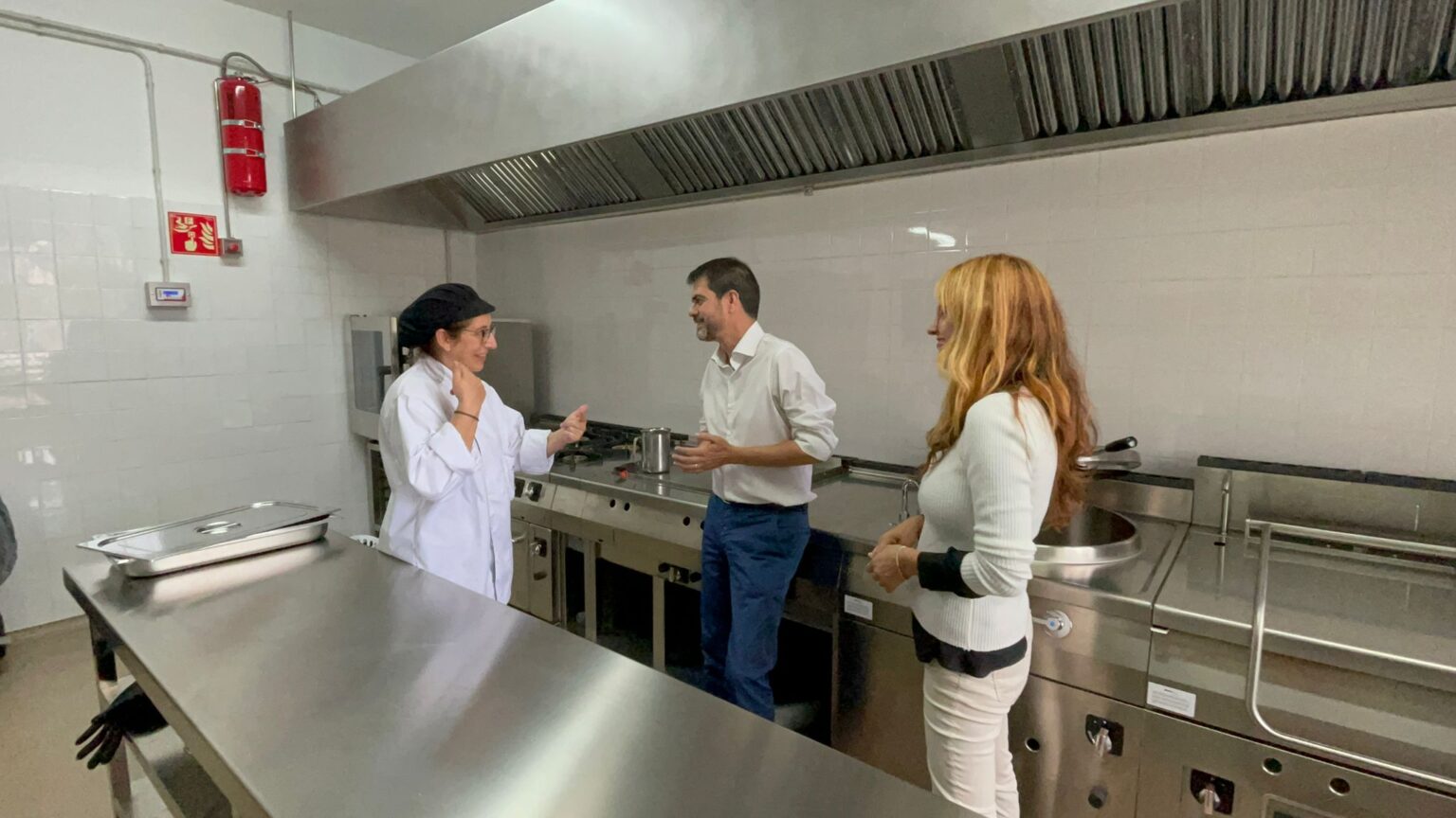 L’escola Gabriel Castellà d’Igualada estrena cuina