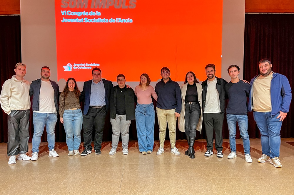 Oriol Almirón, primer secretari de la Joventut Socialista de l’Anoia
