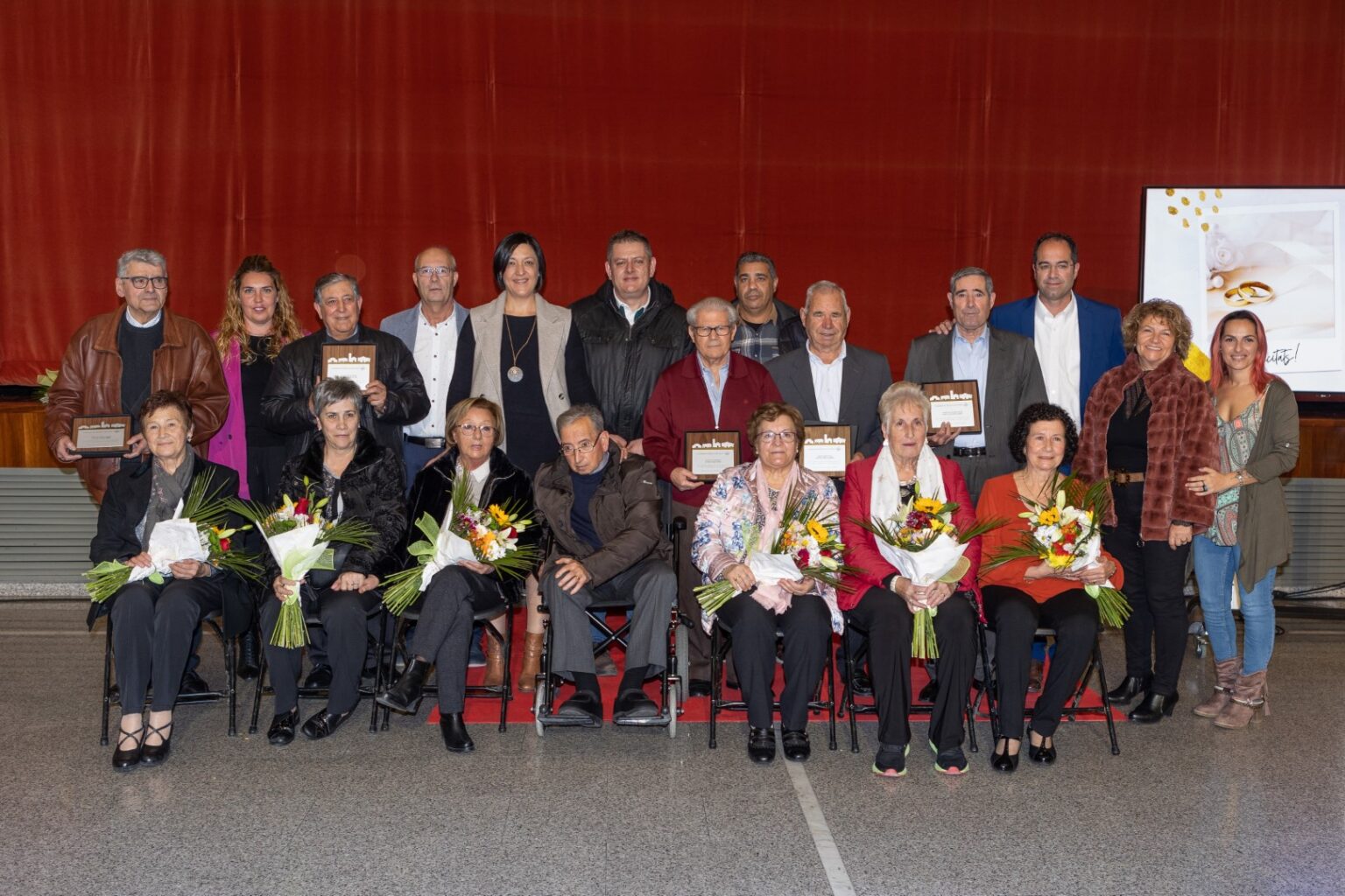 Vilanova del Camí reconeix sis matrimonis en les seves Noces d’Or