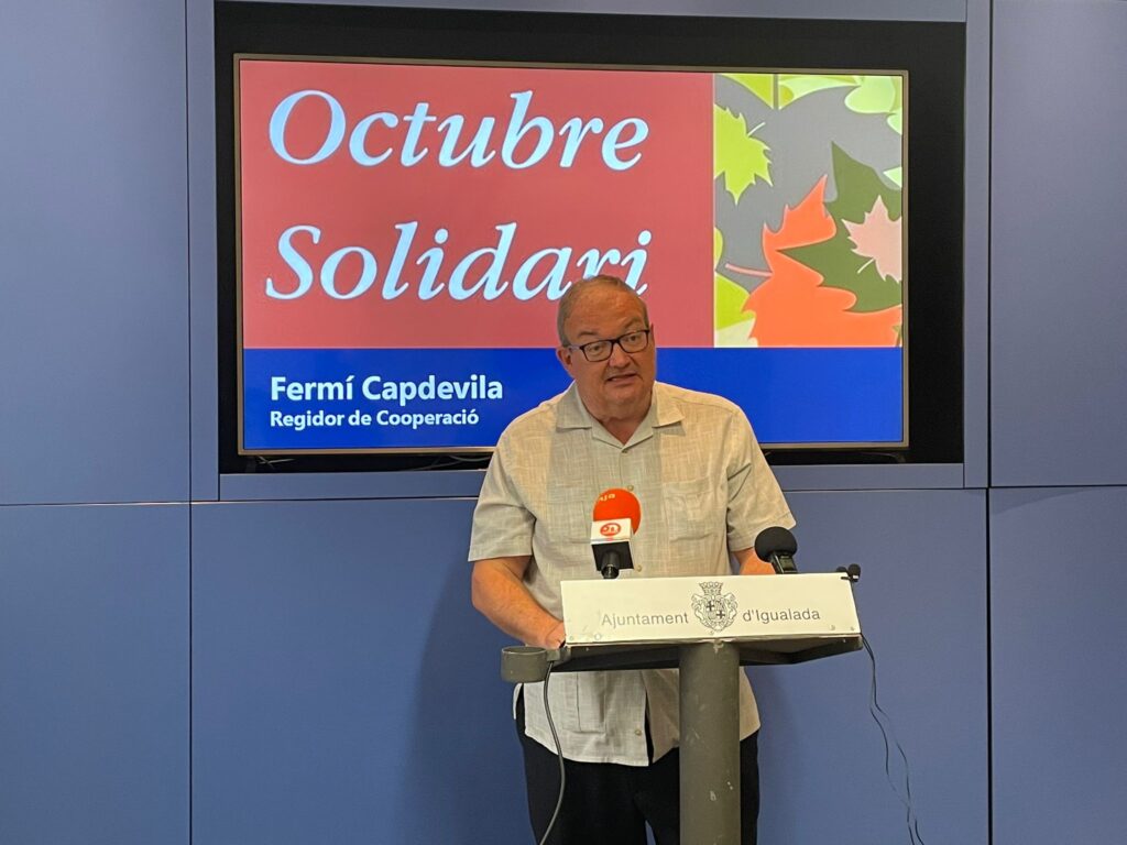 Igualada inicia un nou Octubre Solidari amb la 10a Mostra d’Entitats Solidàries aquest dissabte