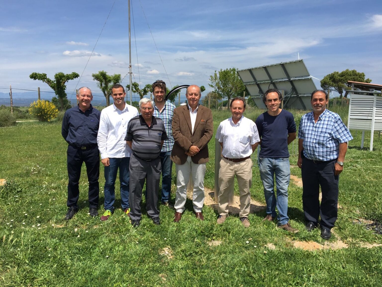 El director del Servei Meteorològic de Catalunya, a l’Observatori de Pujalt