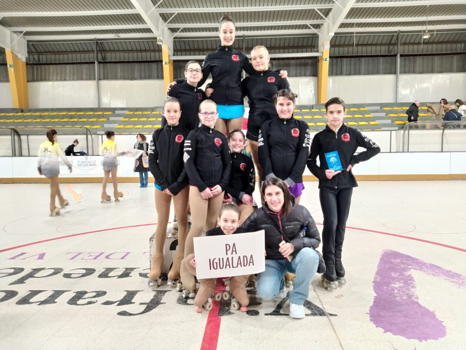 El Patinatge Artístic Igualada aconsegueix dos podis al Trofeu Patixou