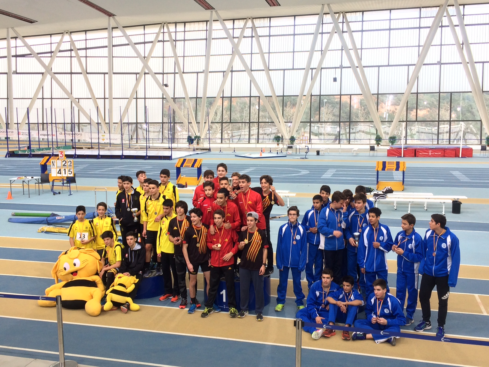 El cadet mascul&iacute;, sots-campi&oacute;