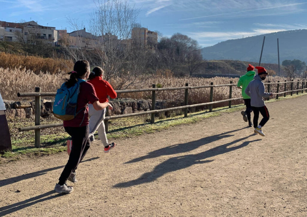 L’alternativa a la cursa de Sant Silvestre de Vilanova del Camí aplega uns 150 participants