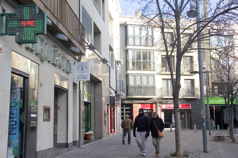 Pla&ccedil;a de la Creu fred