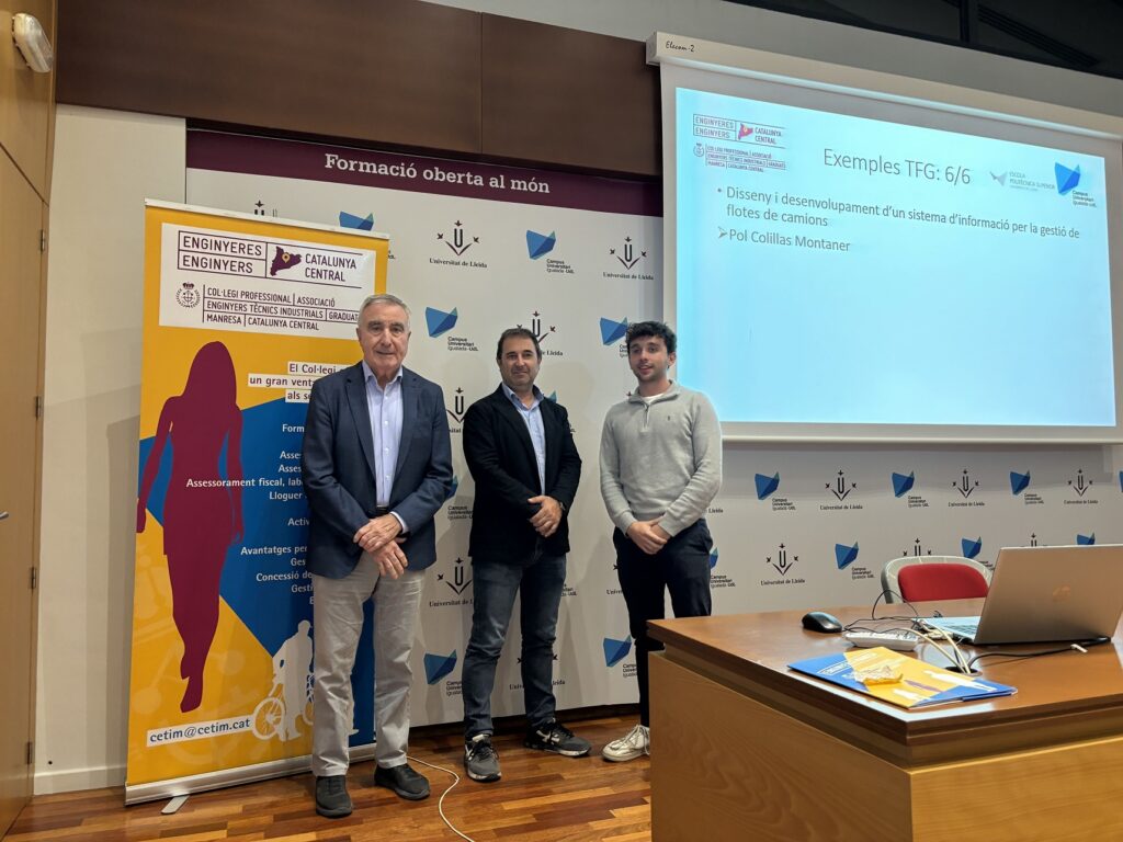 Lliurat el Premi Pere Carles al millor TFG d’enginyeria de la branca industrial