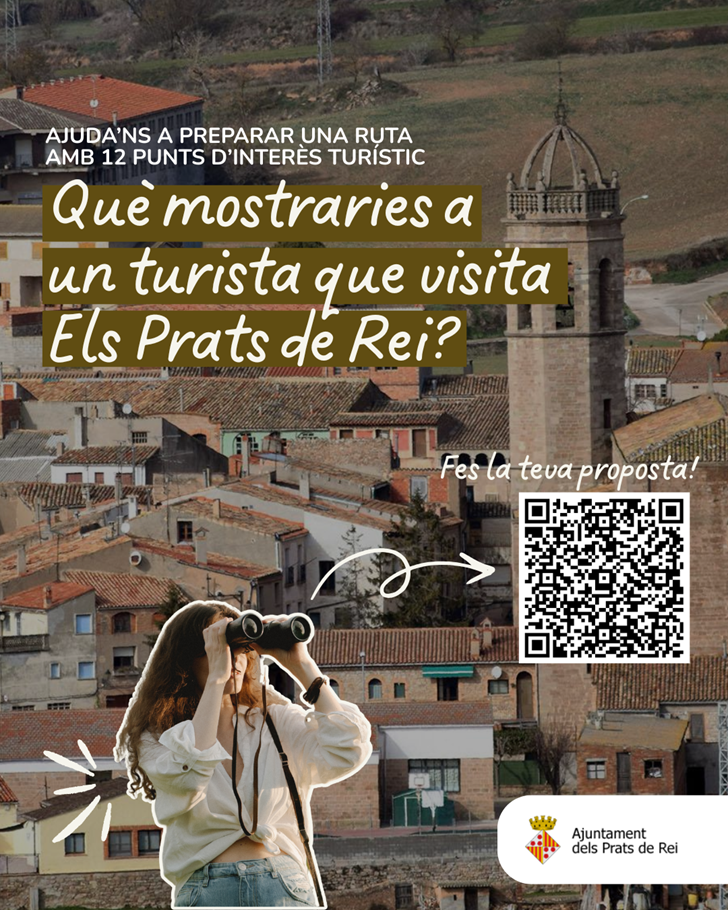 L’Ajuntament dels Prats de Rei elabora una proposta de guió turístic amb la col·laboració de la ciutadania