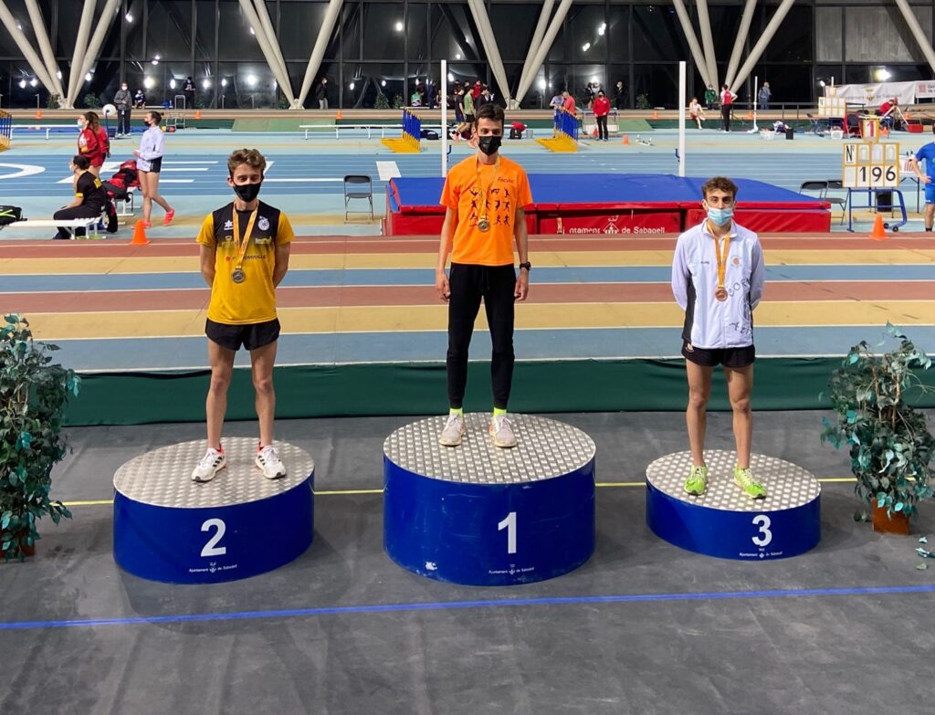 Quatre medalles per als atletes del CAI Petromiralles al Campionat de Catalunya Sub-20 en PC