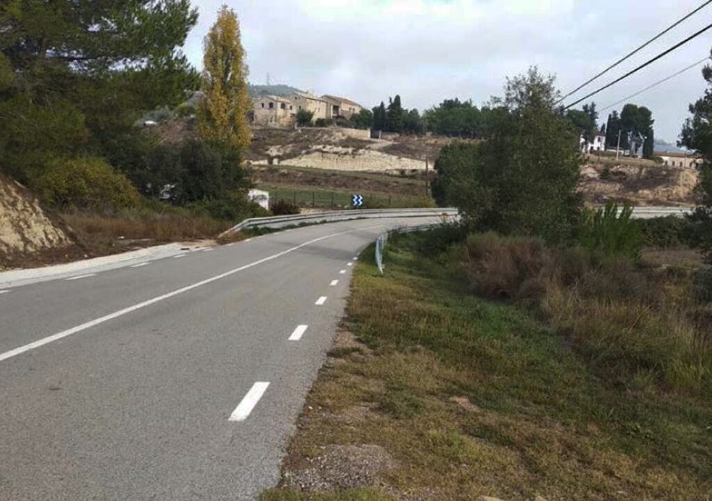 La carretera de Torredenuça al Pla de Rubió tindrà un itinerari de vianants