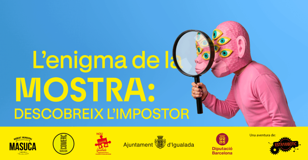 48 aparadors de comerços a punt pels jocs d’enigmes de La Mostra