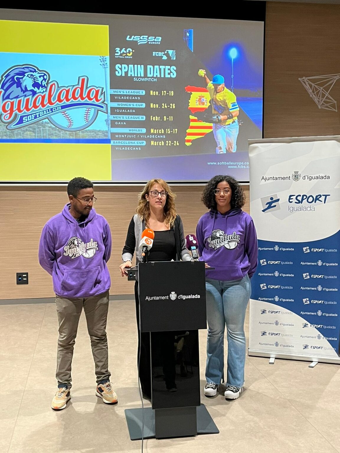 Igualada acull el primer campionat internacional de softball femení