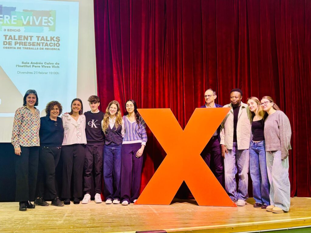 Alumnes igualadins presenten els seus treballs de recerca a les Talent Talks