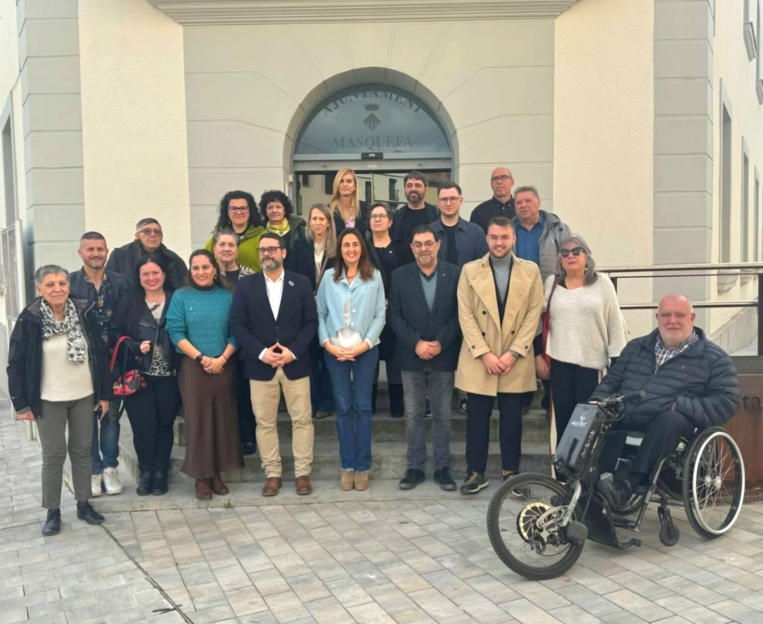 La consellera d’Educació, Esther Niubó, visita Masquefa