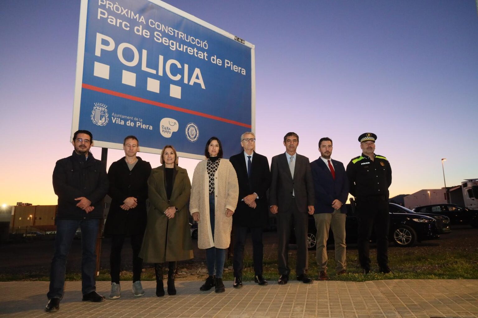La consellera d’Interior, Núria Parlón, visita Piera