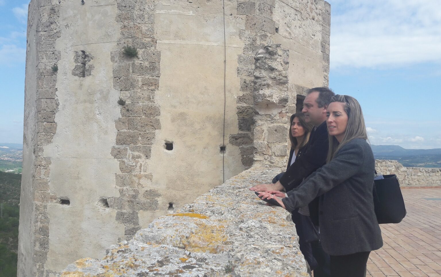 La consellera de la Presidència de la Generalitat visita la Pobla de Claramunt