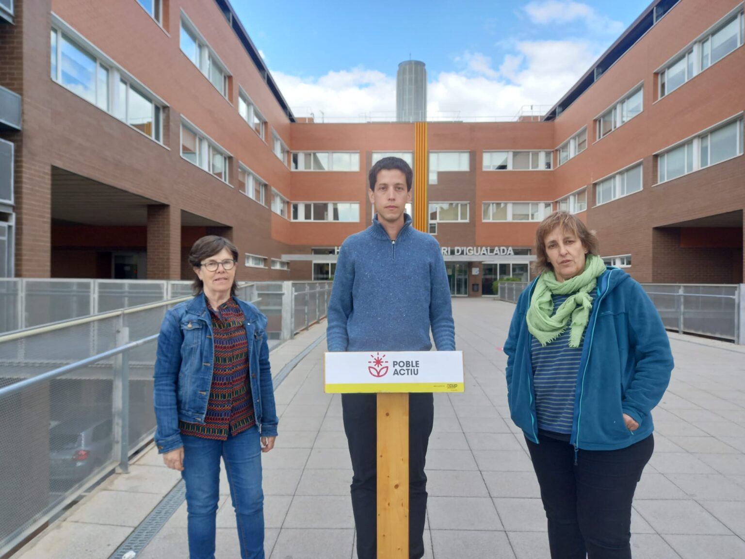 Poble Actiu reclama revertir les retallades del salari del personal de l’Hospital d’Igualada