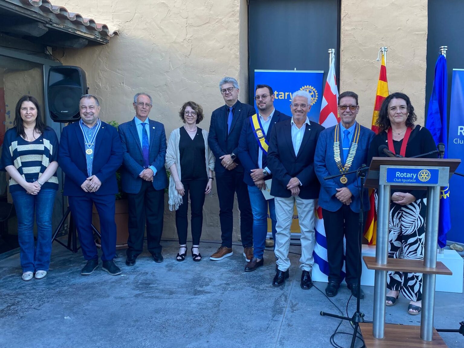 Josep Lluís Torres, nou president del Rotary Club Igualada