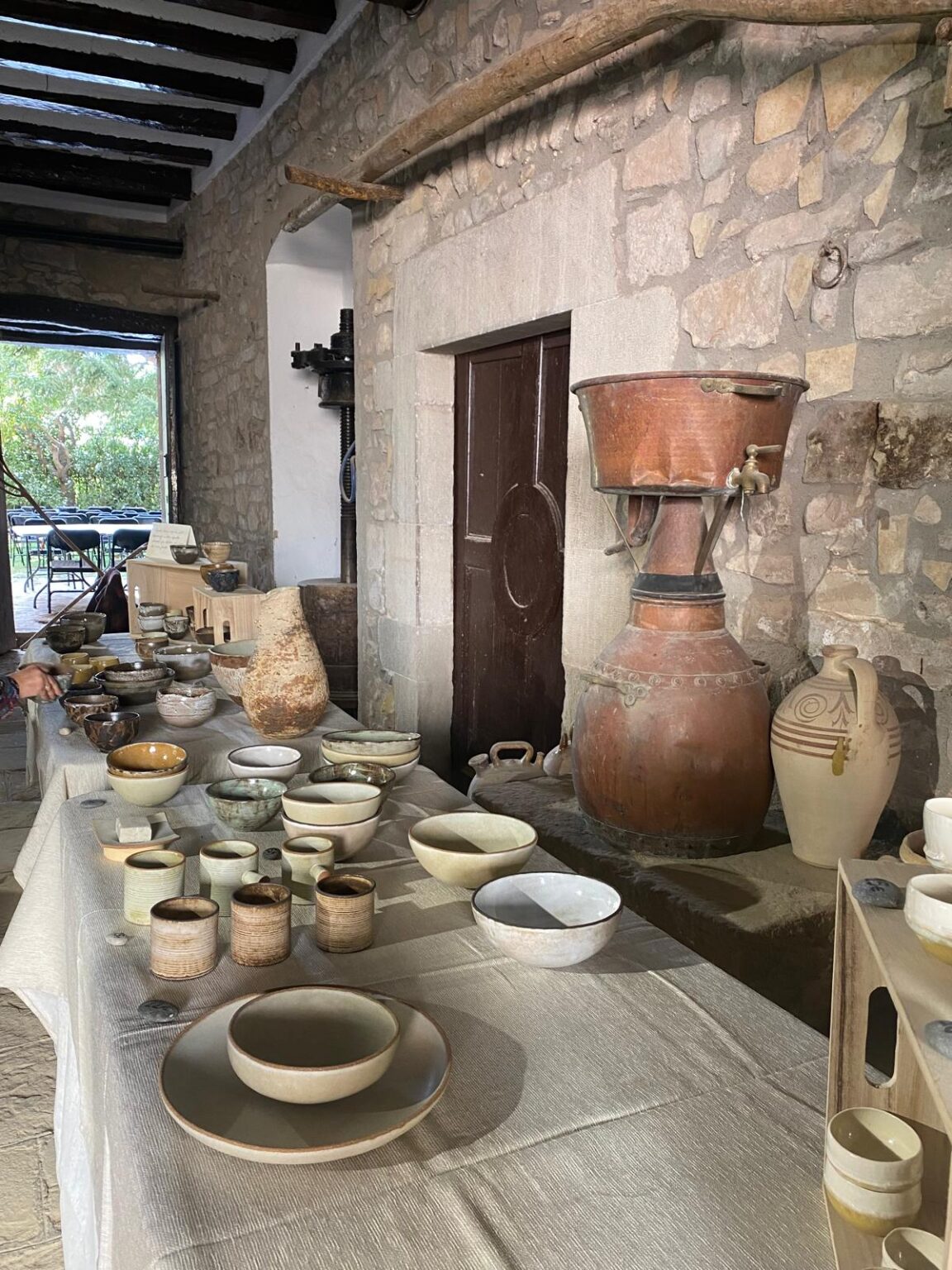 Bona acollida de la segona Fira Singular de Cultura Artesana a Copons