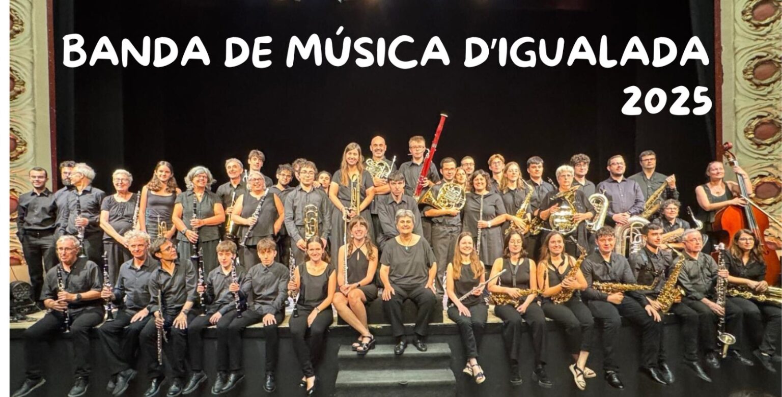 La Banda de Música d’Igualada prepara el Concert de Nadal
