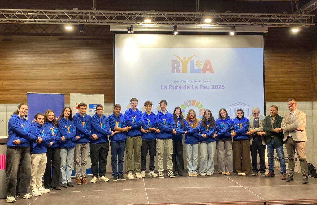 El congrés RYLA “La Ruta de la Pau” tanca amb un sopar amb Òscar Camps, fundador d’Open Arms