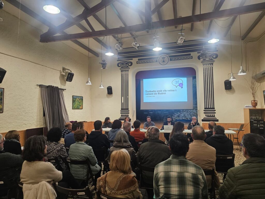 L’Ajuntament de Rubió exposa als veïns les actuacions municipals