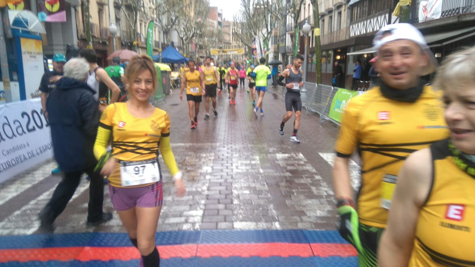 Albert Moreno i Yvet Camús, guanyadors de la 36a Mitja Mataró de l’Anoia