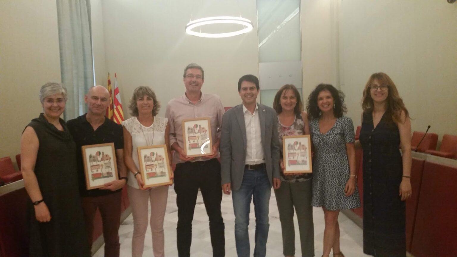 L’Ajuntament d’Igualada reconeix als directors de centres educatius que acaben la seva etapa