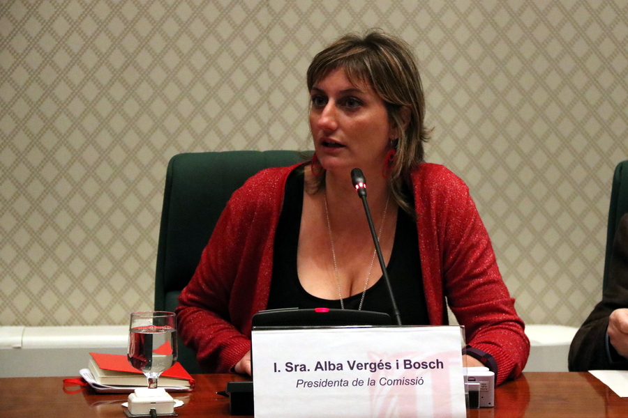 La igualadina Alba Vergés presideix la comissió sobre l’Operació Catalunya al Parlament