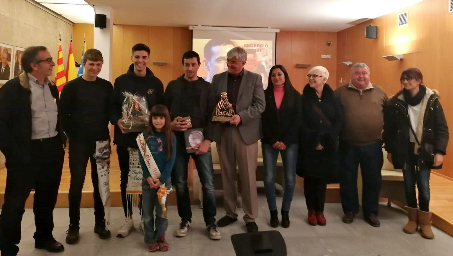 Òdena rep al seu veí subcampió del Dakar, Àlex Haro