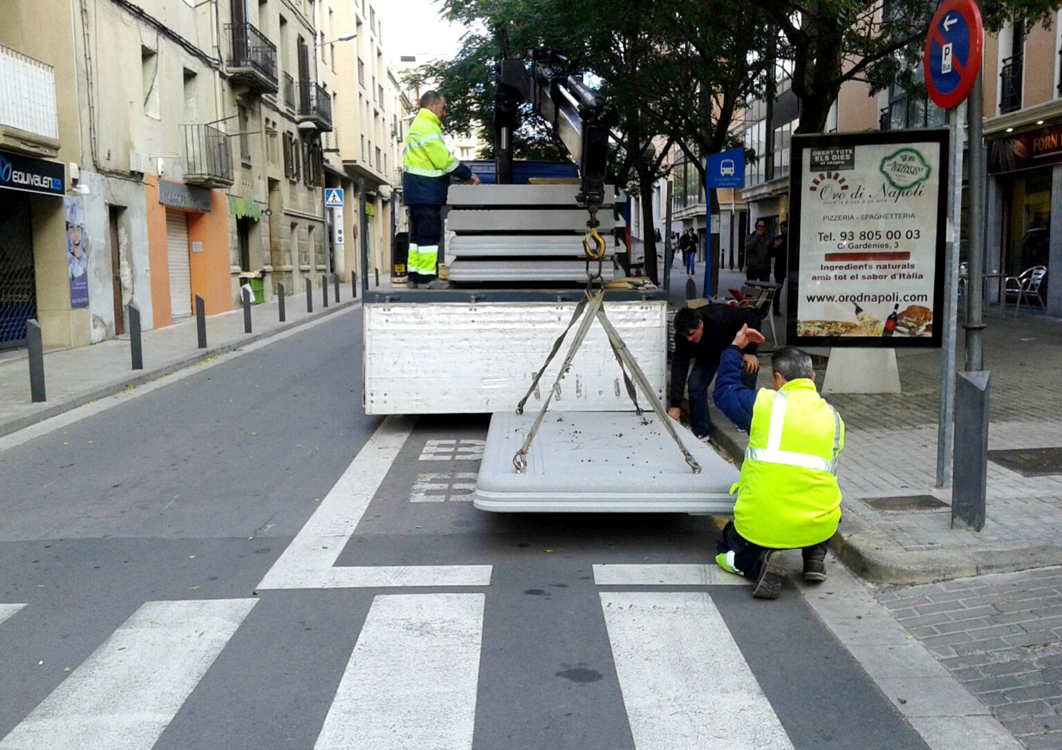 L’Ajuntament d’Igualada instal·larà sis andanes en les parades de bus urbà aquesta tardor