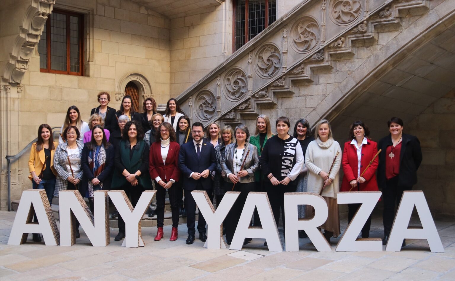 Pere Aragonès tanca l’any dedicat a Nativitat Yarza reivindicant el seu llegat