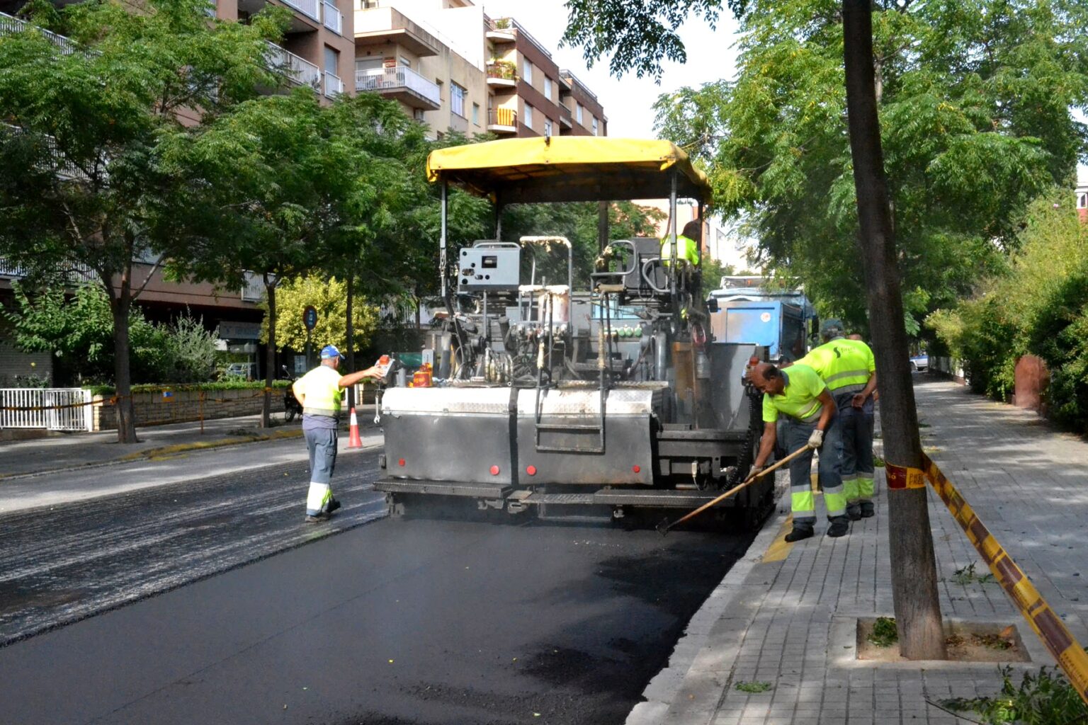 Igualada asfaltarà aquest estiu diversos trams de l’Avinguda de Barcelona i del Passeig Verdaguer