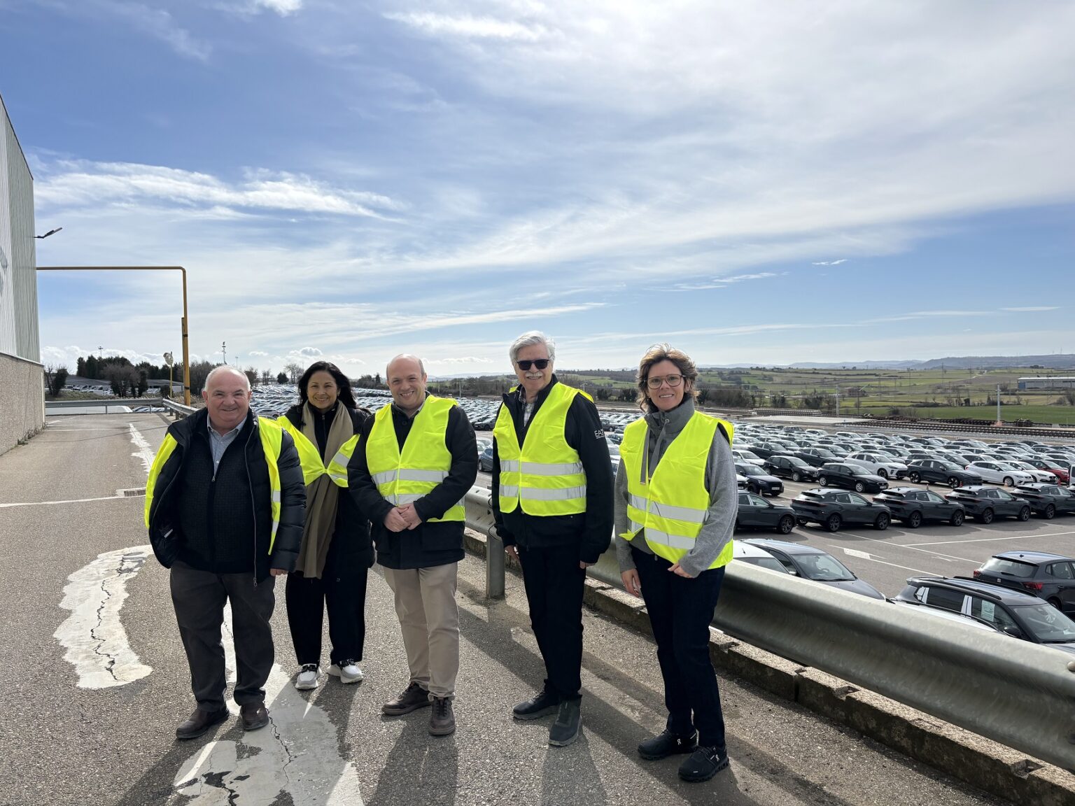 La UEA visita la campa d’Autoflotas a Calaf-Prats de Rei