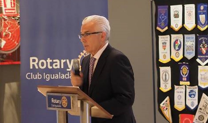 Baltasar Garzón visita Igualada de la mà del Rotary Club i UNESCO
