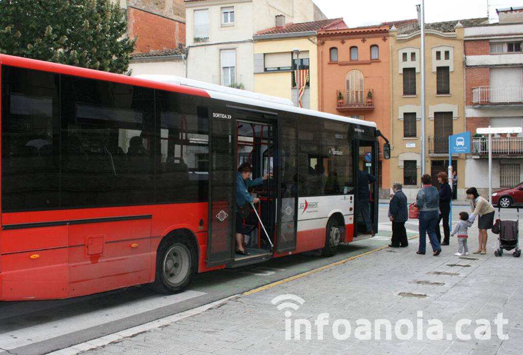 Bus urbà gratuït a la Conca d’Òdena amb motiu de la Setmana de la Mobilitat