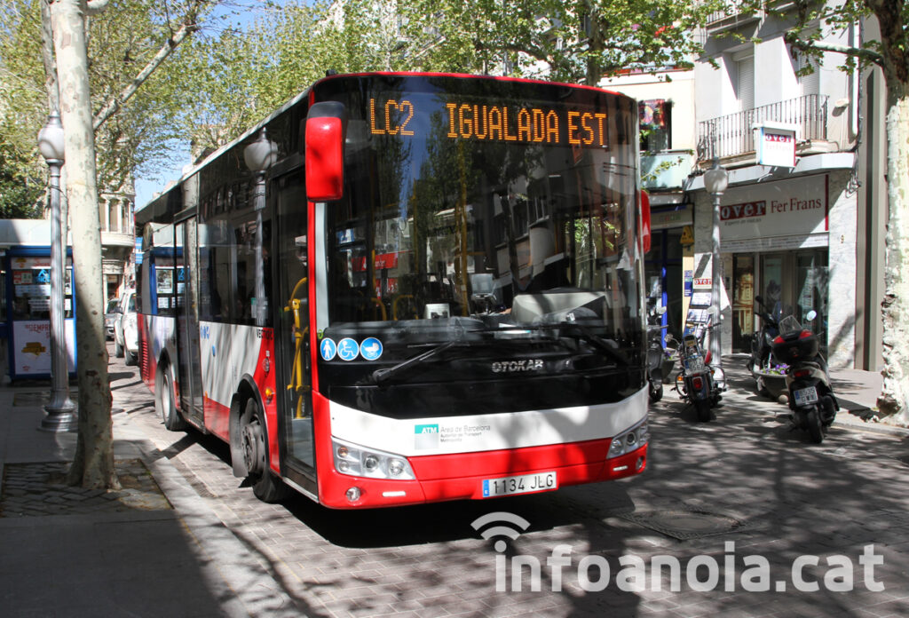 La Conca d’Òdena recupera dilluns el servei de bus urbà