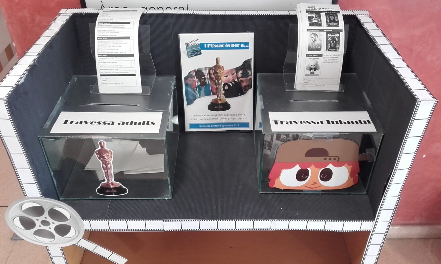 La Biblioteca d’Igualada convida novament a encertar els Oscar de Hollywood