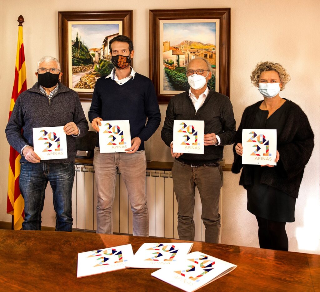 L’Ajuntament de la Pobla de Claramunt col·labora amb Apinas comprant un miler de calendaris