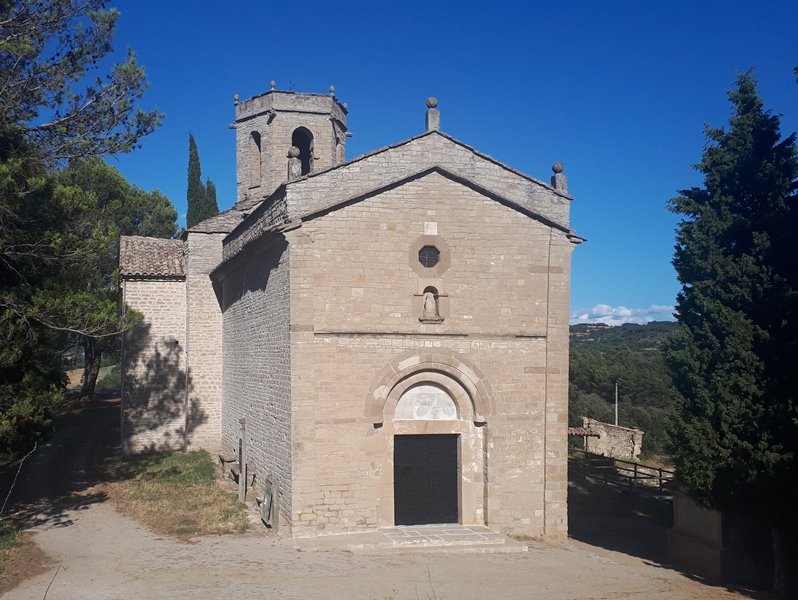 Finalitza la restauració de l’església de Santa Fe de Calonge de Segarra
