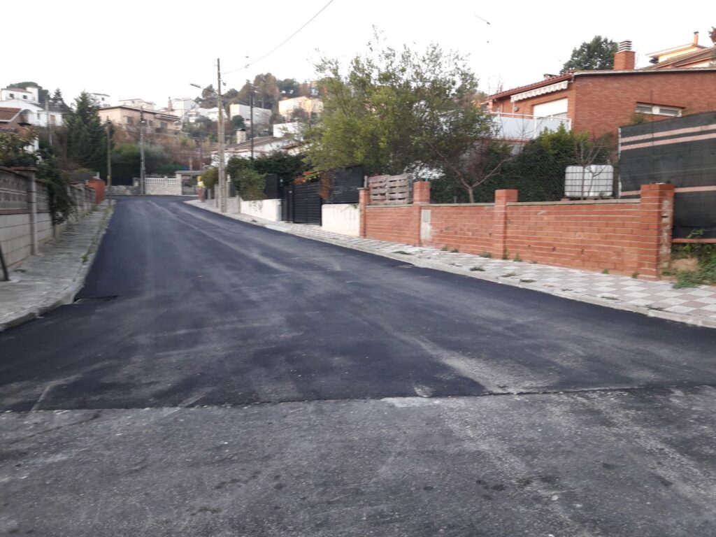 Masquefa continua a Can Parellada el seu pla de millores a les urbanitzacions