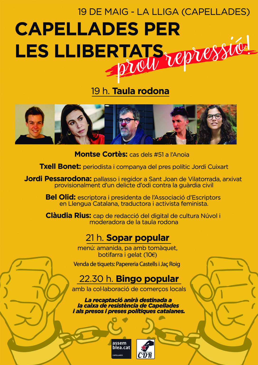 Capellades viurà una jornada per les llibertats