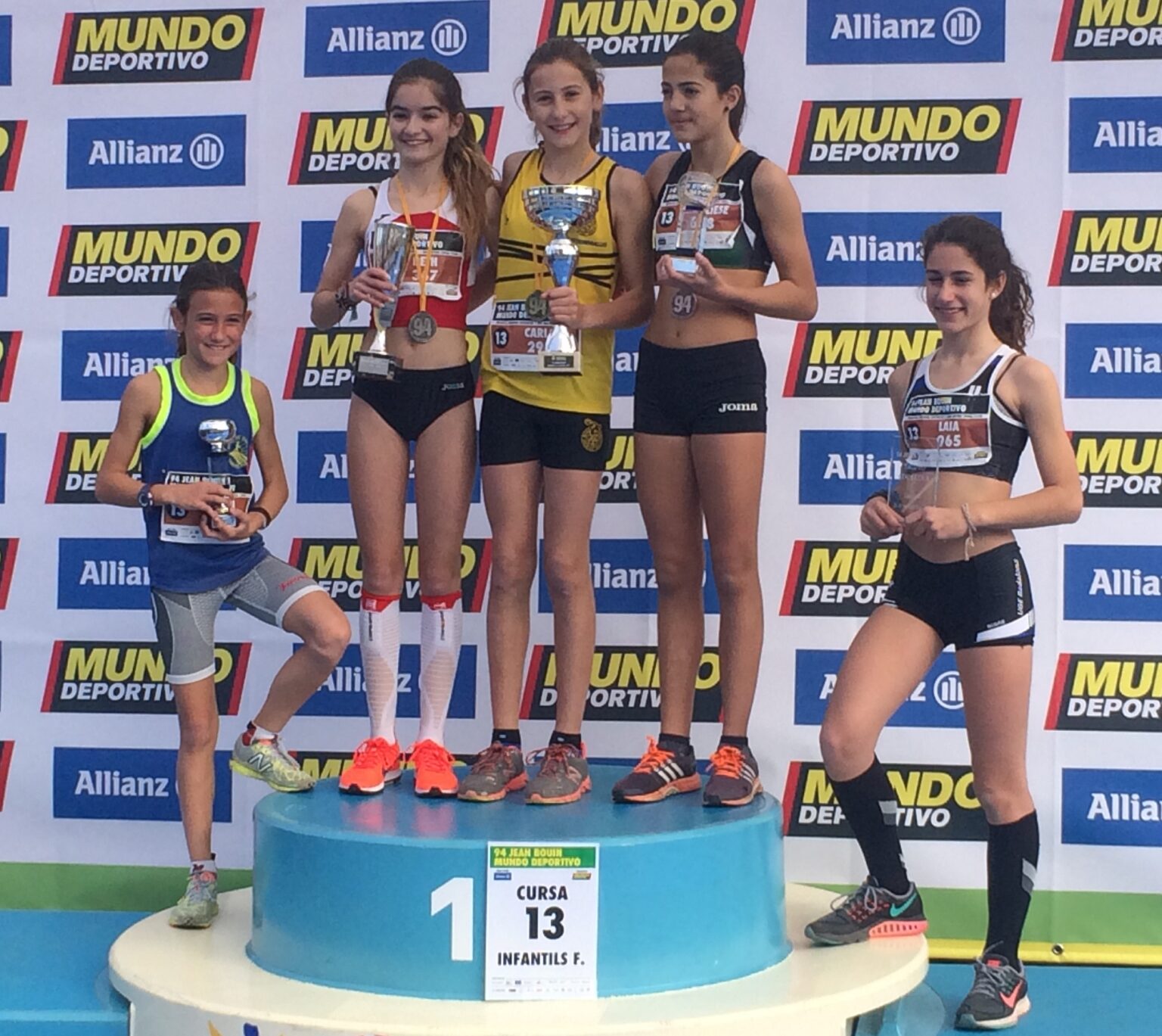 Carla Bisbal (CAI Petromiralles), guanyadora infantil de la 94a Jean Bouin