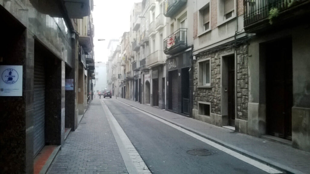 La CUP proposa convertir el centre d’Igualada en una gran illa de vianants