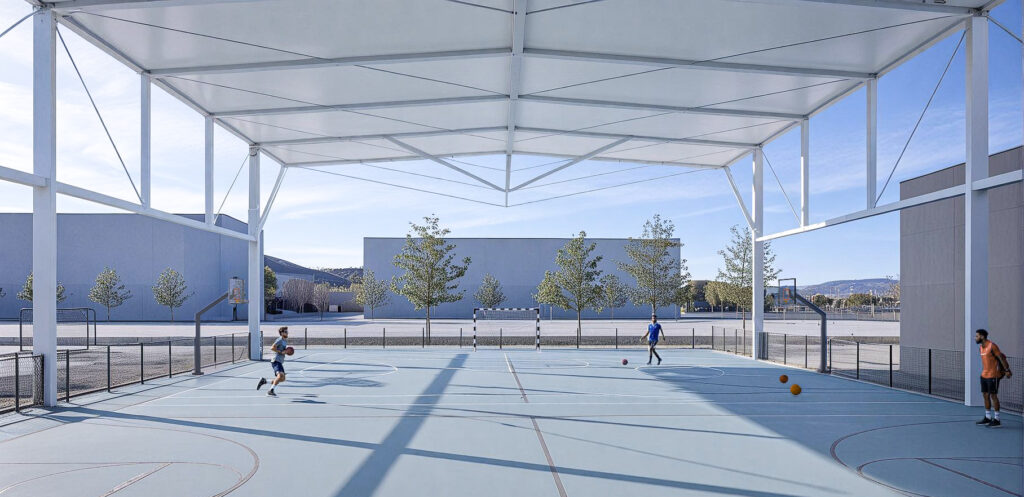L’Ajuntament d’Igualada cobrirà una de les pistes poliesportives de l’escola Ramon Castelltort