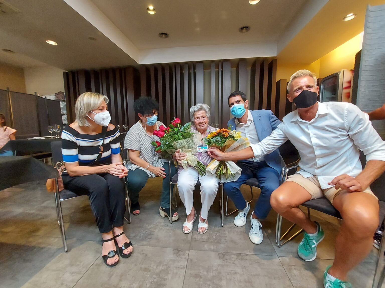 La igualadina Enriqueta Cisquella i Farriol celebra cent anys