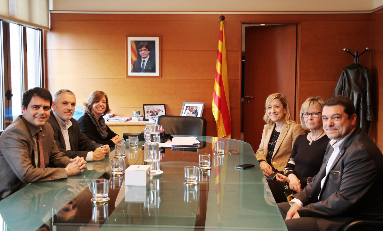 Les capitals de la vegueria del Penedès traslladen a la Generalitat la petició de cocapitalitat