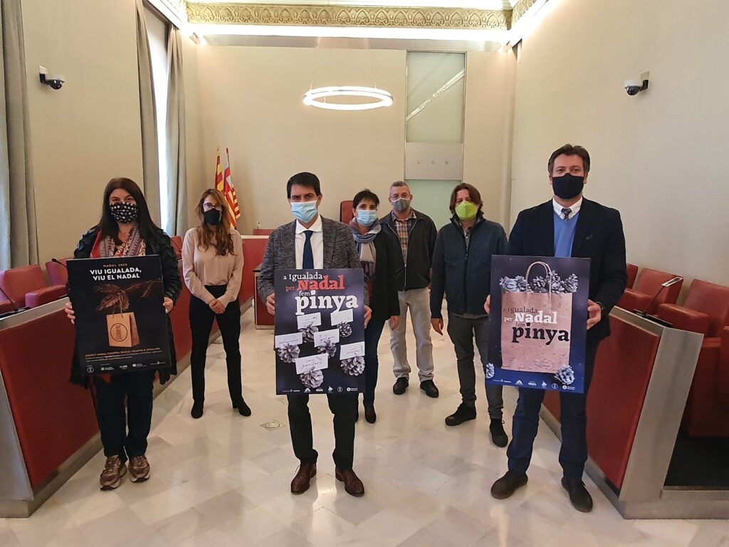L’Ajuntament d’Igualada convida la ciutadania a fer pinya amb el comerç local aquest Nadal